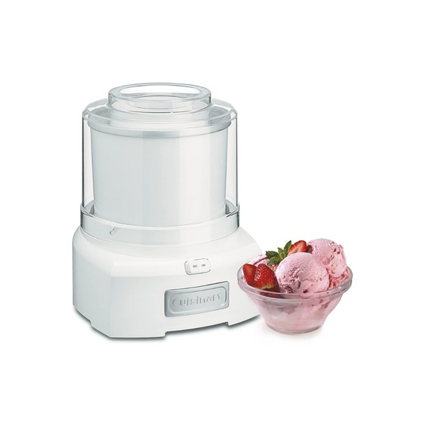 Cuisinart Heladera de yogur helado de 1,5 cuartos, Qt, blanca