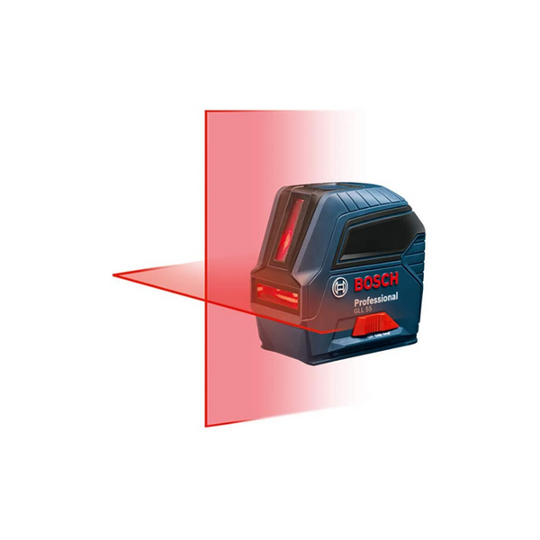 Bosch Self-Leveling Cross-Line Red-Beam Laser Level GLL 55