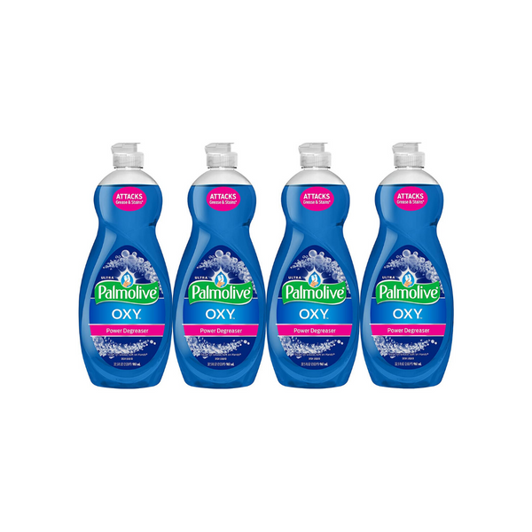 Palmolive Ultra Dish Soap Oxy Power Degreaser, 32.5 oz - 4 Pack