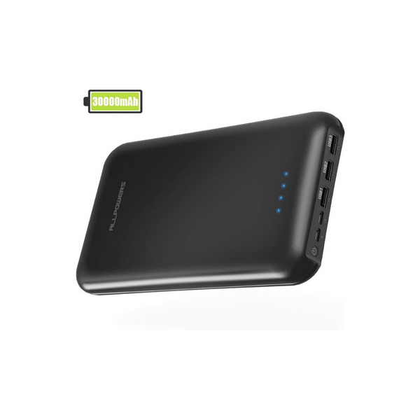 Cargador de batería externo portátil de 30000 mAh