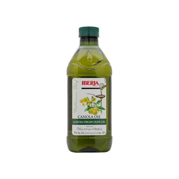 Iberia Canola and Extra Virgin Olive Oil 51 FL. OZ. (OU)