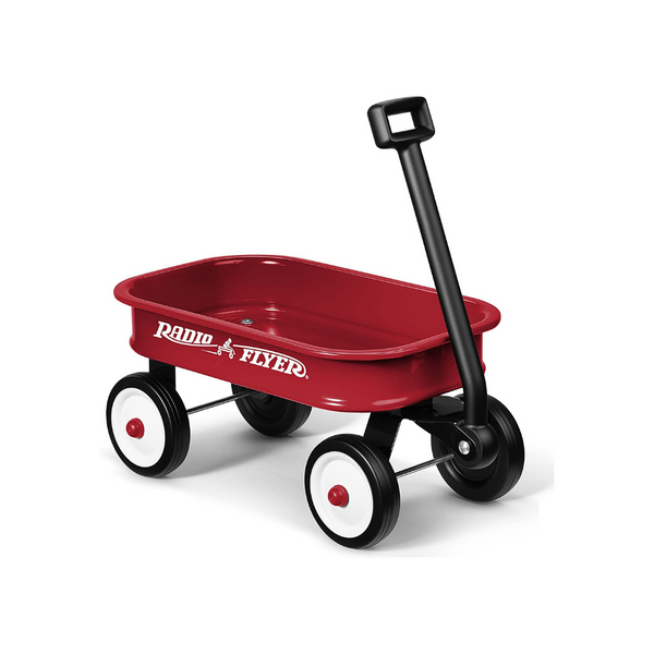 Radio Flyer Pequeño carro de juguete rojo