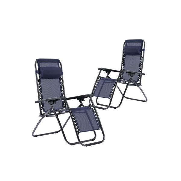 2 Zero Gravity Patio Lounge Chairs (4 Colors)