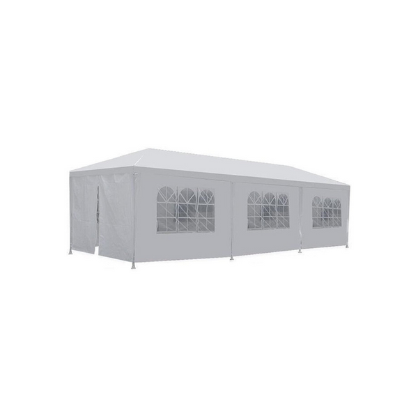 Outdoor Gazebo Canopy With Removable Walls (10'x30')