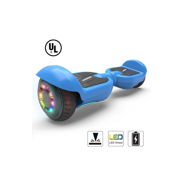 Hoverboard With Glowing Water Vapor Jets And Sound Effects