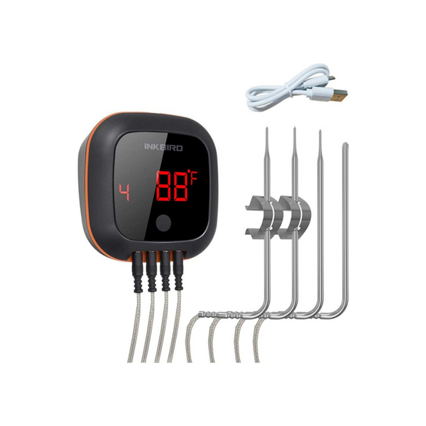 Inkbird IBT-4XS Bluetooth BBQ Grill Thermometer w/ 4 Probes