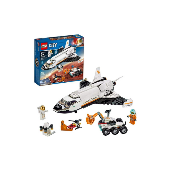 Transbordador de investigación Lego City Space Mars (60226), 273 piezas