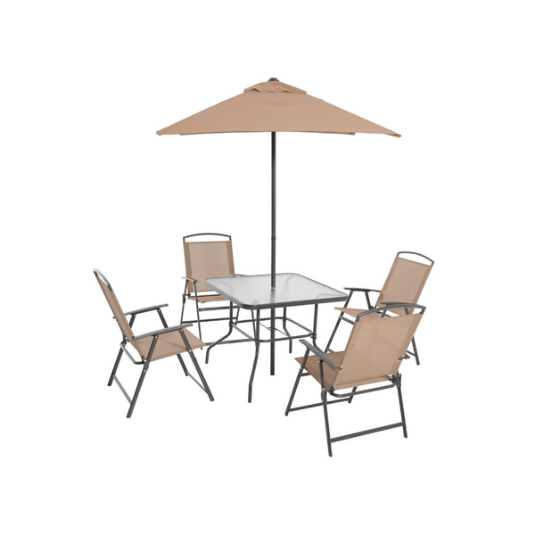 6 Piece Outdoor Patio Dining Set