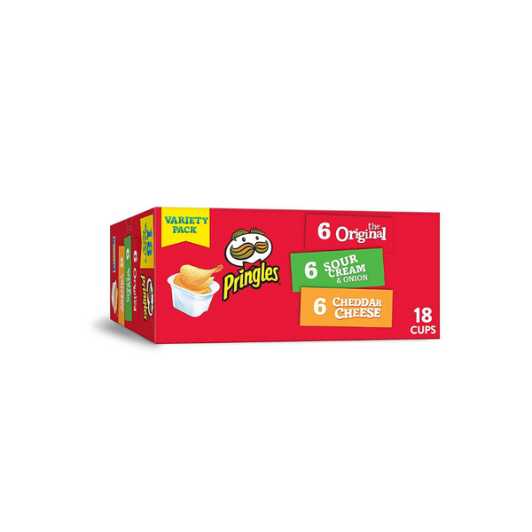 Patatas fritas Pringles Snack Stacks, 18 unidades, 12,9 onzas (paquete variado)