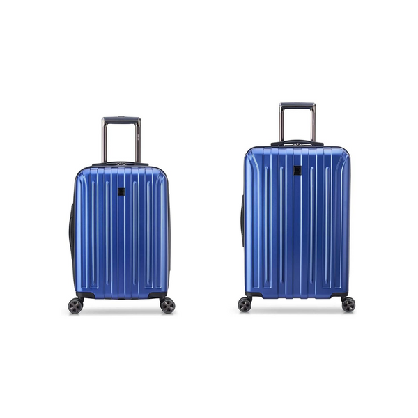 2 Piece DELSEY Paris Titanium DLX Hardside Luggage