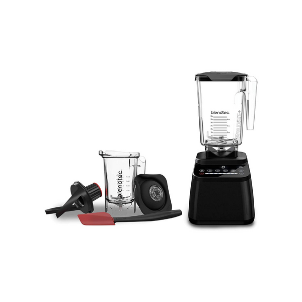 Blendtec Designer 650 con licuadora de encimera con jarra Wildside+ y jarra Twister