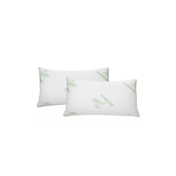 Bella Home Bamboo Memory Foam Pillow (1 or 2 Pack)