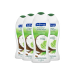 4 botellas de jabón corporal suave Softsoap de 20 oz