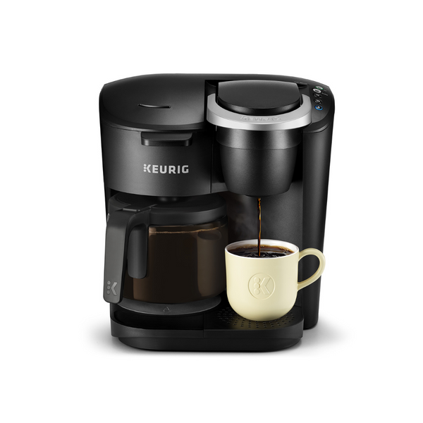 Cafetera Keurig K-Duo Essentials con jarra de 12 tazas