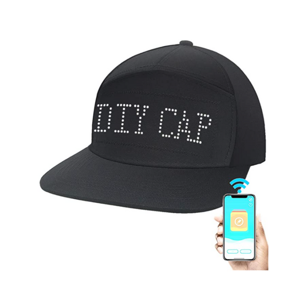 Baseball Party Cap With LED Lights And Bluetooth App