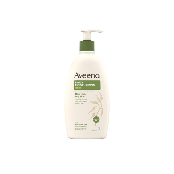 Aveeno Daily Moisturizing Body Lotion With Soothing Oat 18oz Bottle