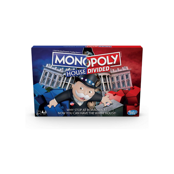 Juego de mesa temático de elecciones divididas de Monopoly House