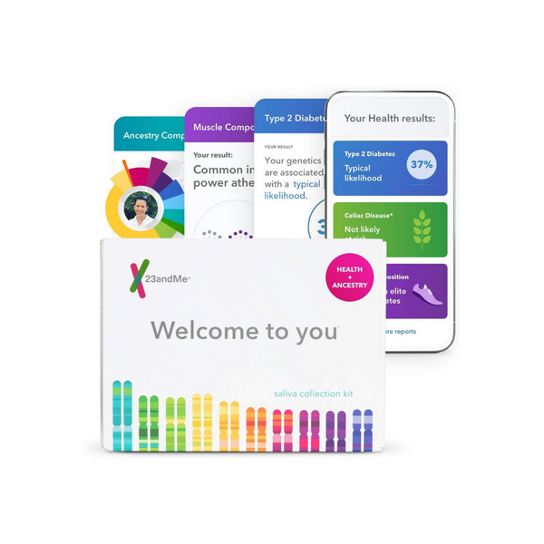 23andMe Prueba de ADN, Salud, Servicio Genético de Ascendencia