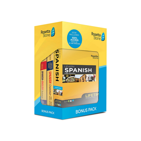 Paquete de bonos para aprender español de Rosetta Stone| Acceso en línea de por vida