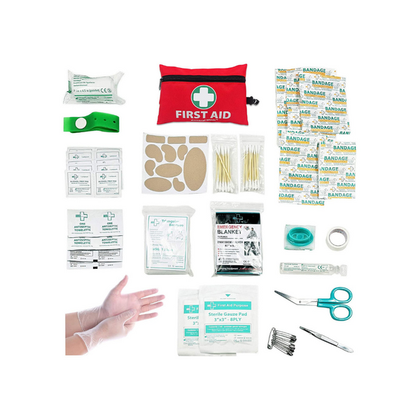 Mini First Aid Kit, 110 Pieces