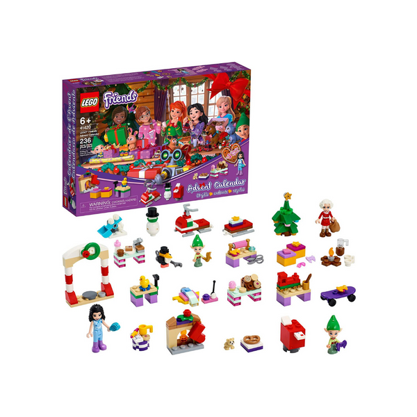 236-Piece LEGO Friends Holiday Kids Advent Calendar