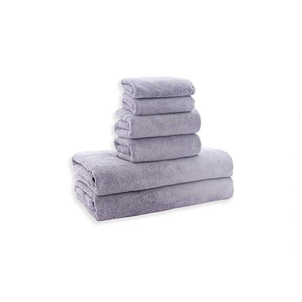 6 Piece Ultra Soft Towel Set (5 Colors)