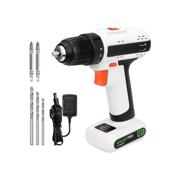 Lightweight Cordless Drill with Accessories