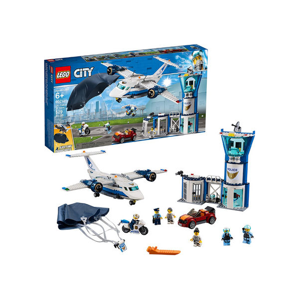 LEGO City Sky Police Air Base Building Kit (529 Pieces)