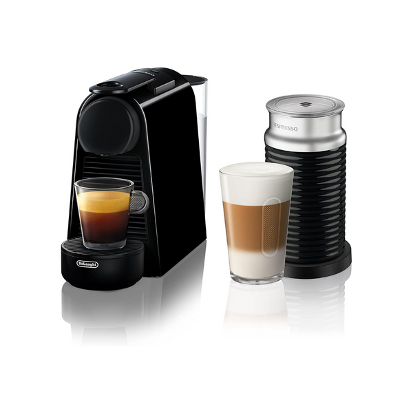 Máquina de café espresso original Nespresso con paquete de espumador de leche Aeroccino