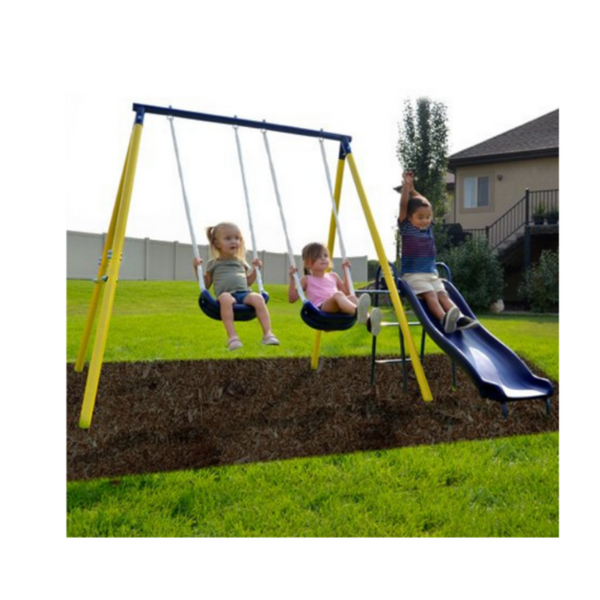 Sportspower Power Play Time Metal Swing Set