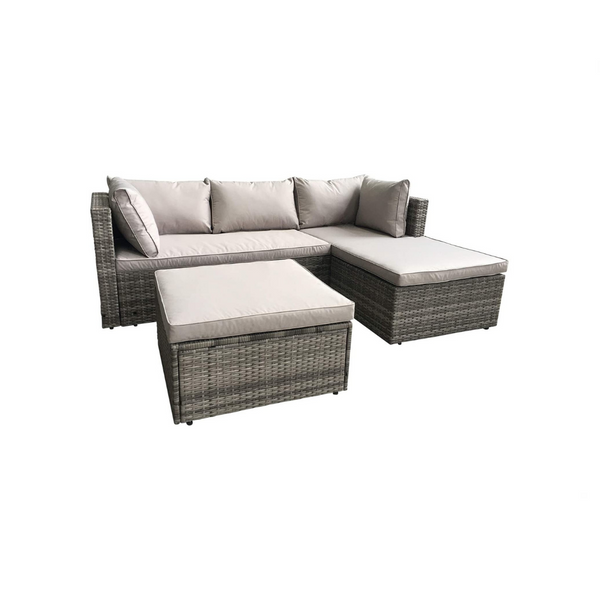 3 Piece Outdoor Patio Wicker Set