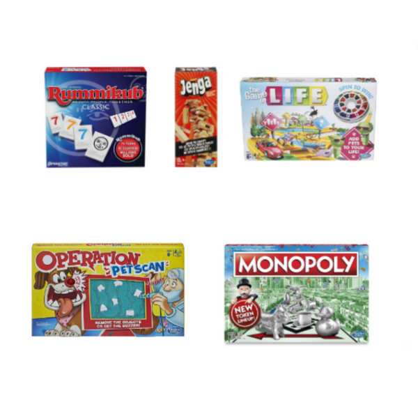 Save On Life, Jenga, Monopoly, Pandemic y más juegos de mesa