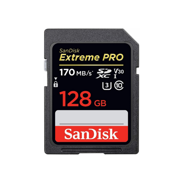 Tarjeta SD SanDisk Extreme de 128 GB