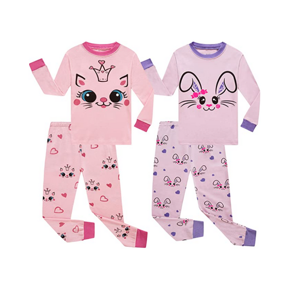 4-Piece Children Pajama Sets (10 Styles)