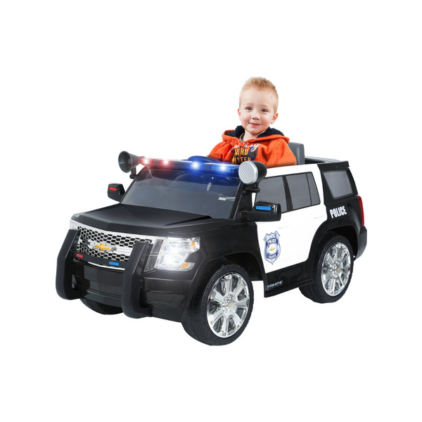 Chevy Tahoe Police SUV 6-Volt Battery-Powered Ride-On