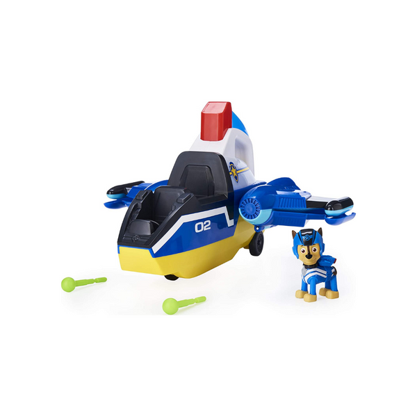 Paw Patrol, Jet to The Rescue Deluxe Transforming Spiral Rescue Jet with Lights and Sounds