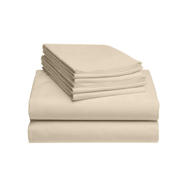 LuxClub 6 PC Sheet Set Bamboo Sheets Deep