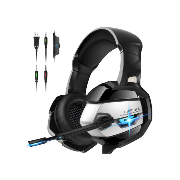 Auriculares para juegos con micrófono