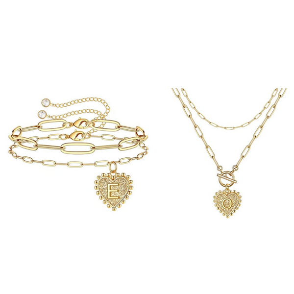 14K Gold Plated Bracelets Or Necklaces (All ABC's)