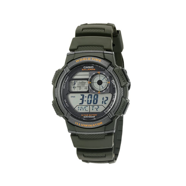 Casio Men's '10-Year Battery' Quartz Resin Watch