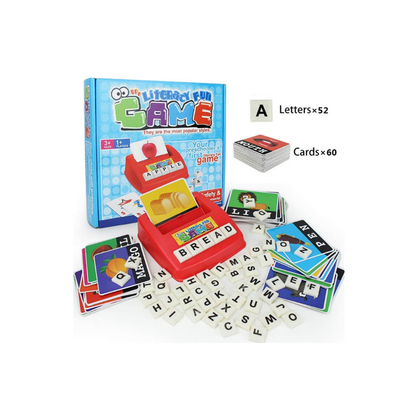 Alphabet Reading & Spelling Matching Letter Game