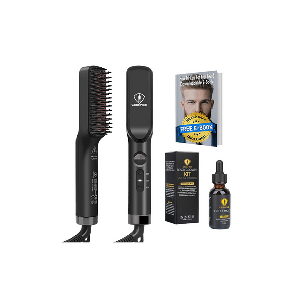 Plancha de Pelo 3 en 1 con Aceite para Barba GRATIS Regalos Ideales