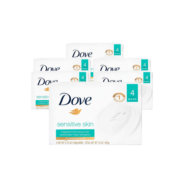 24 Bars Dove Sensitive Skin Soap