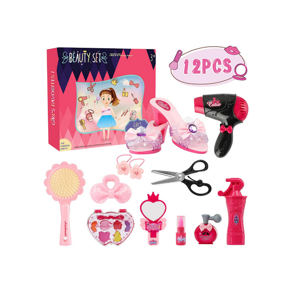 Girl Pretend Makeup Toy Set