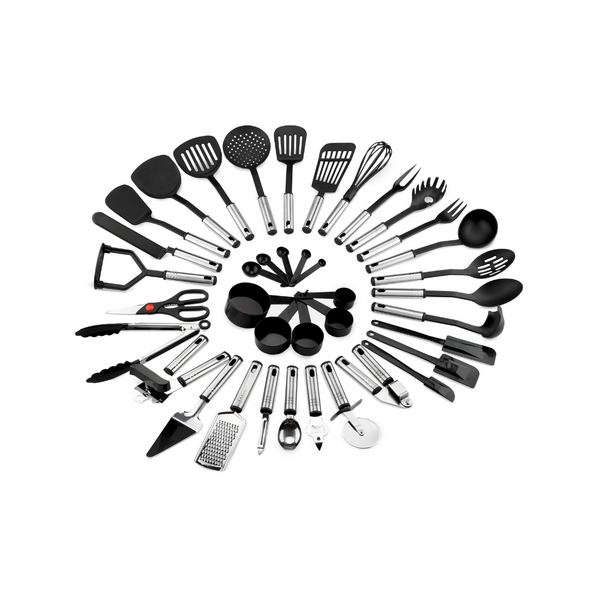 39-Piece Stainless Steel Cooking Tool Utensil Set