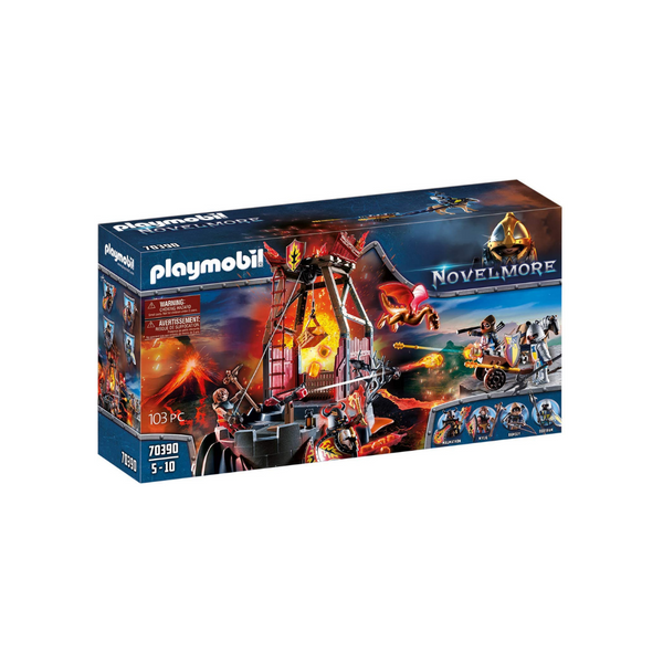 Playmobil Novelmore Mina de Lava Burnham Raiders