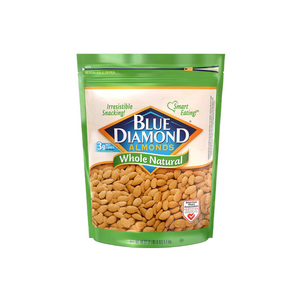 40oz Blue Diamond Almonds (Raw Whole Natural)