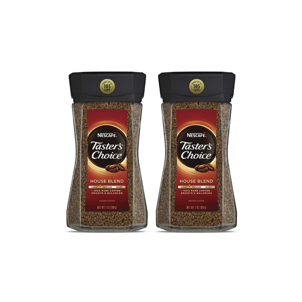 Pack Of 2 Nescafe Taster's Choice House Blend Instant Coffee