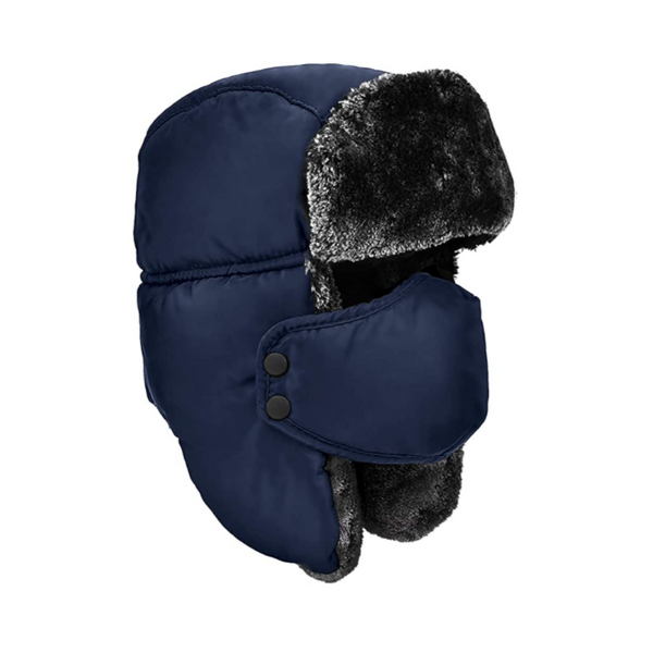 Gorro de soldado de invierno unisex (solo azul)