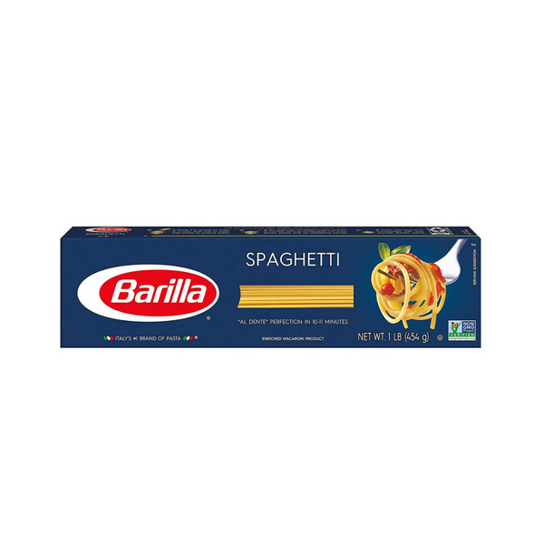 8 cajas de pasta de espagueti Barilla